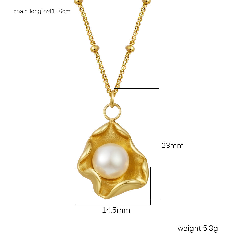 Pearl Collection Necklace Trendy Elegant and Unique Collar-Length Necklace