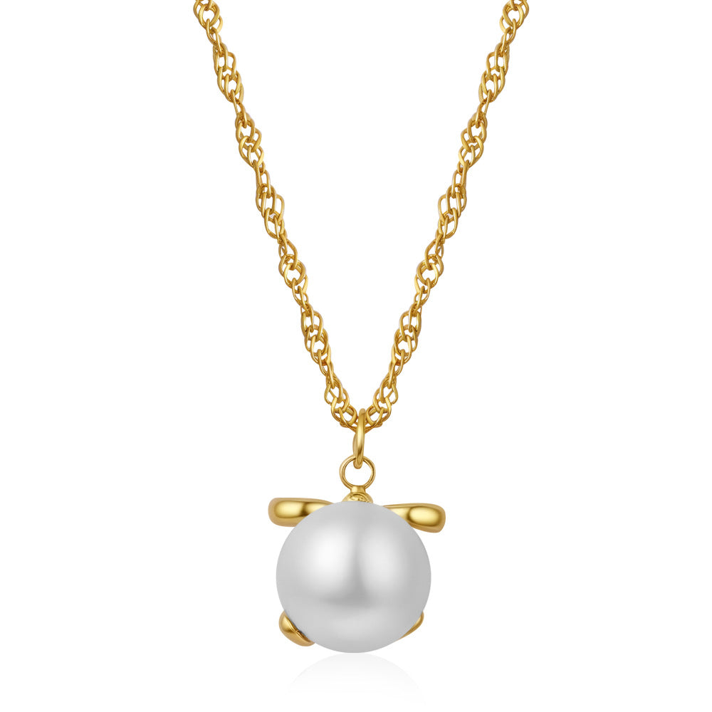 Pearl Collection Necklace Trendy Elegant and Unique Collar-Length Necklace