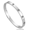 Fade-Resistant stainless steel bracelet 18K Gold-Plated with Diamonds