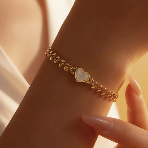Charity Bracelet Instagram-Style, Hip-Hop, Fade-Resistant, Light Luxury, Trendy, Double-Layered