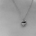Simple Love Pendant Clavicle Chain Necklace Trendy Gold Color Choker For Women Fashion Jewelry Personalized Gift