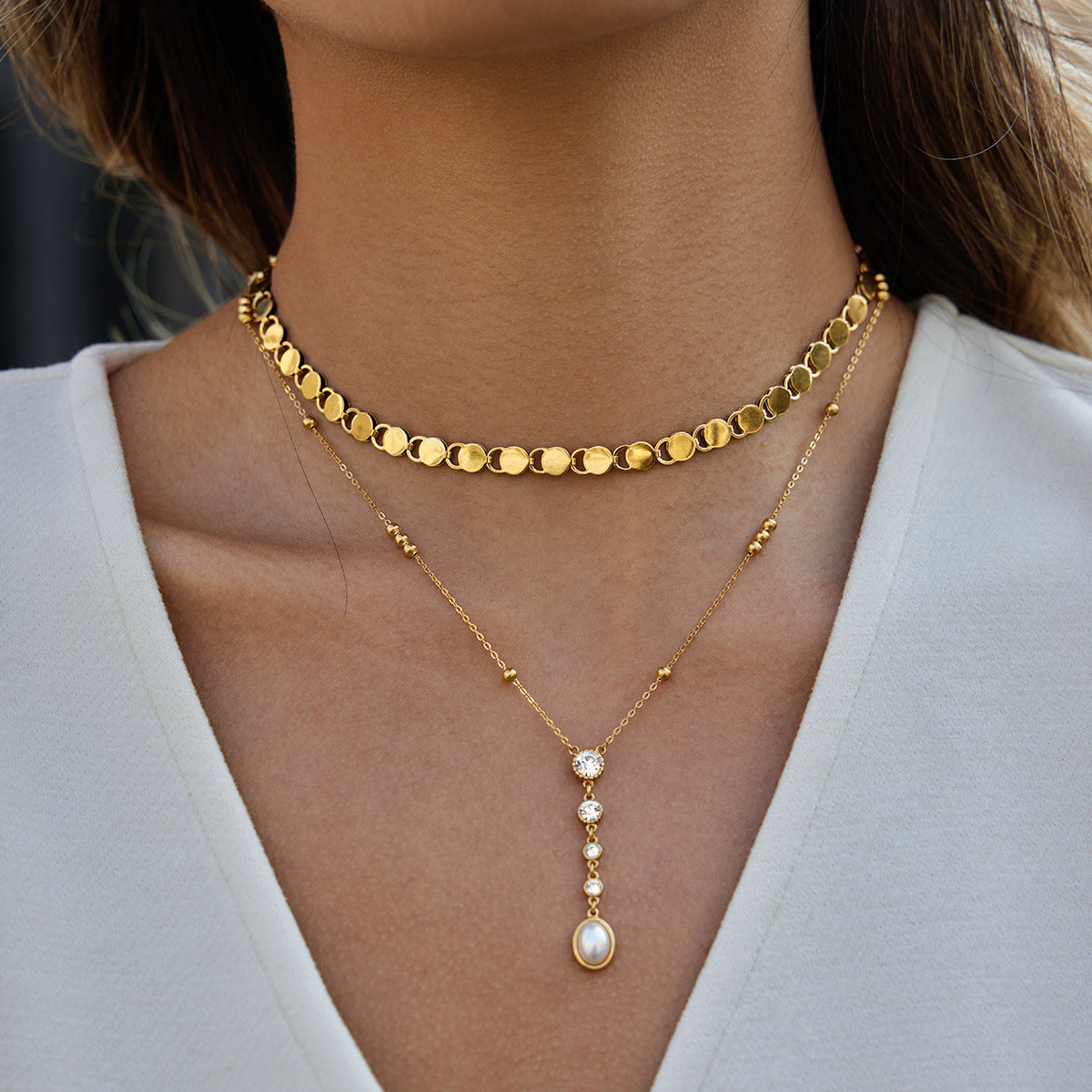 New Arrival Stainless Steel 18K Gold Plated Link Chain Necklaces Wholesale Jewelry Low MOQ Trending Design Thick Chains Unisex