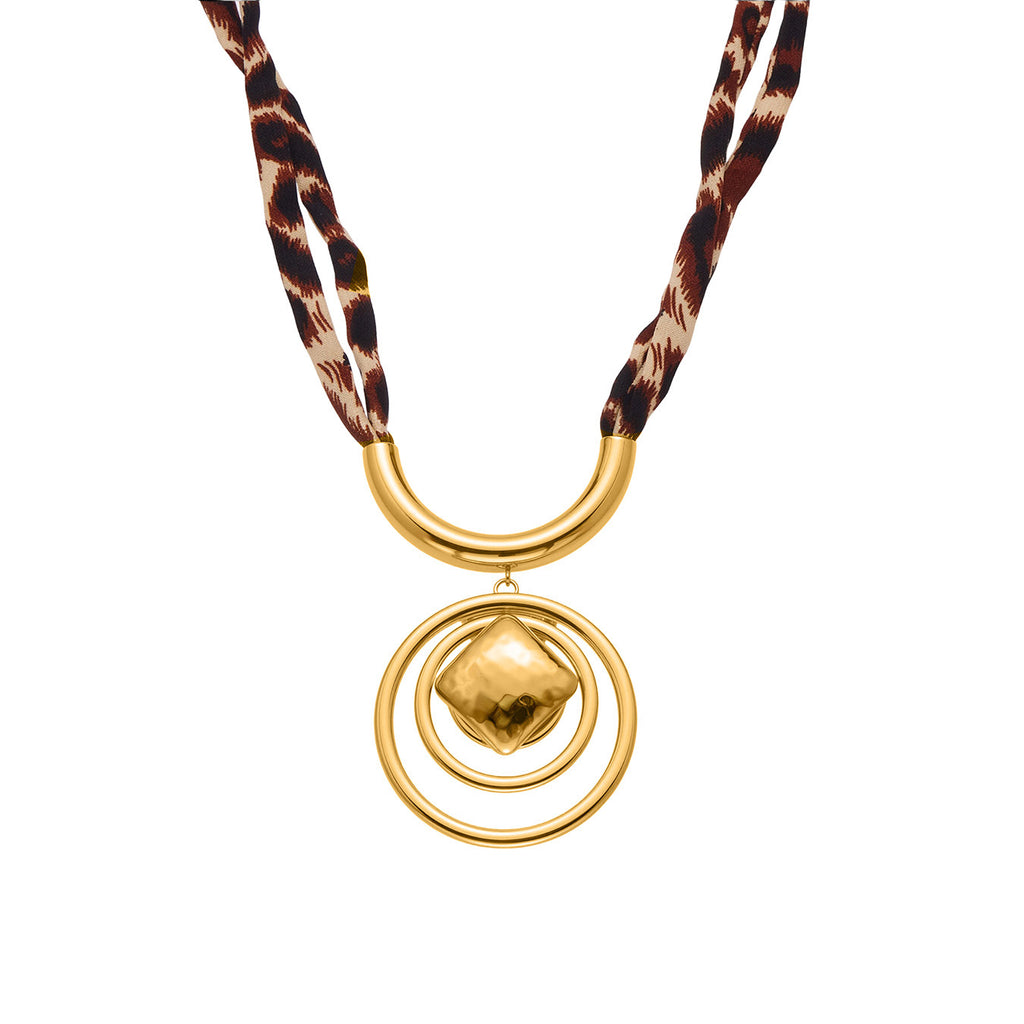 Customizable 18K Gold PVD Plated Stainless Steel Pendant Trendy Crown-Shaped Necklaces Strand Chain for Women for Parties