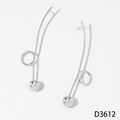 18K Real Gold PVD Plated Personalized Design Stainless Steel Fashion Jewelry Earrings