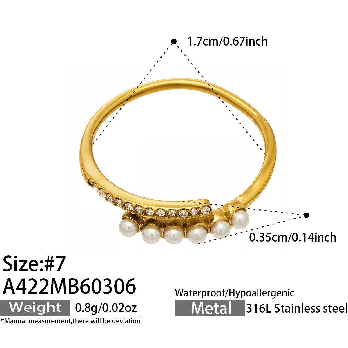2026 New Design 18K Gold Stainless Steel Ring CZ Zircon Gold Ring Wholesale Waterproof Jewelry Bulk Stock