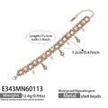 2026 Fashion  Crystal Pearl Beaded Stainless Steel  Handmade with Tassel Boho Chic Dainty Jewelry Gift for Women