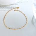 2026 New Light Luxury Stainless Steel Butterfly Bracelet for Women  Gold Plated Eternity  Link 8 Chain