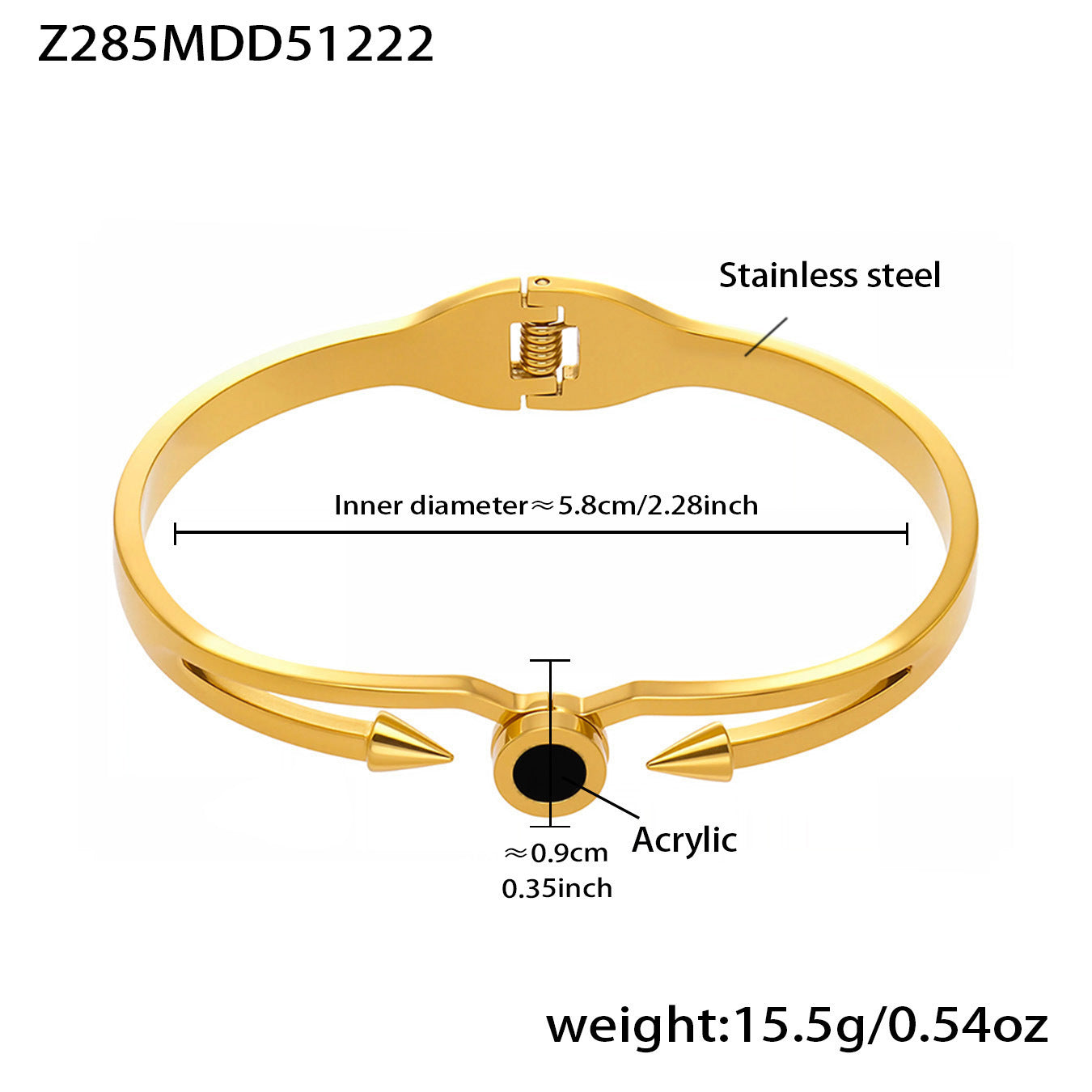 Fashion Stainless Steel Roman Numeral Zircon Bracelet for Women Minimalist Luxury Cubic Zirconia Bangle with Secure Clasp