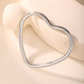 MB02171 Simple Style Stainless Steel Women's Fashion Cuff Bracelets in Gold & Silver Vacuum Plating Options