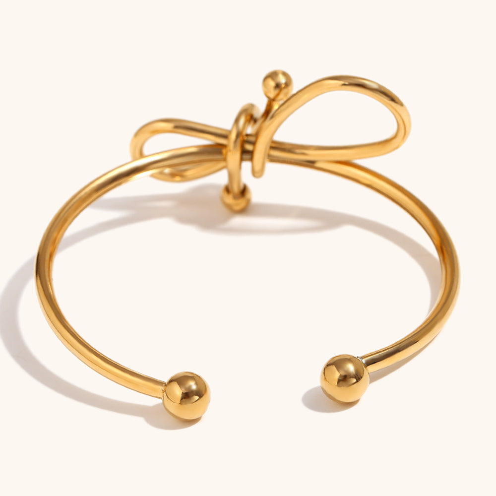 Wholesale Stainless Steel Fashion Jewelry 18K True Gold PVD Plated Bangle Bracelets Fashion Cuff Bracelets