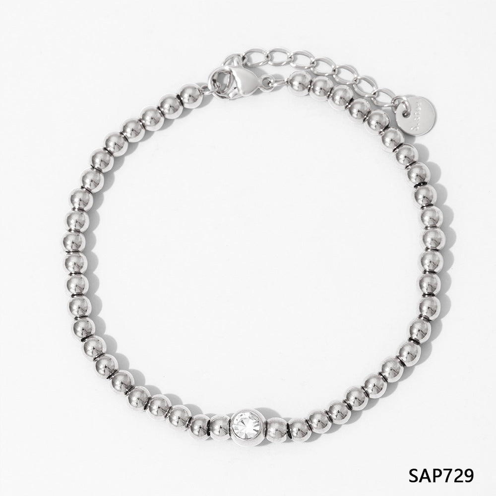 Customizable Stainless Steel True Gold Plated Cuff Bracelets Fashion Jewelry for Girls Wholesale
