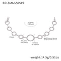 White Zircon Gold Plated Stainless Steel Fashion Jewelry Bracelets Trendy Styles Factory Direct Wholesale for Girls Low MOQ