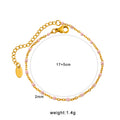 Stainless Steel 18K Gold Plated Chain & Link Bracelets Unisex Trendy Elegant Design Wholesale Jewelry
