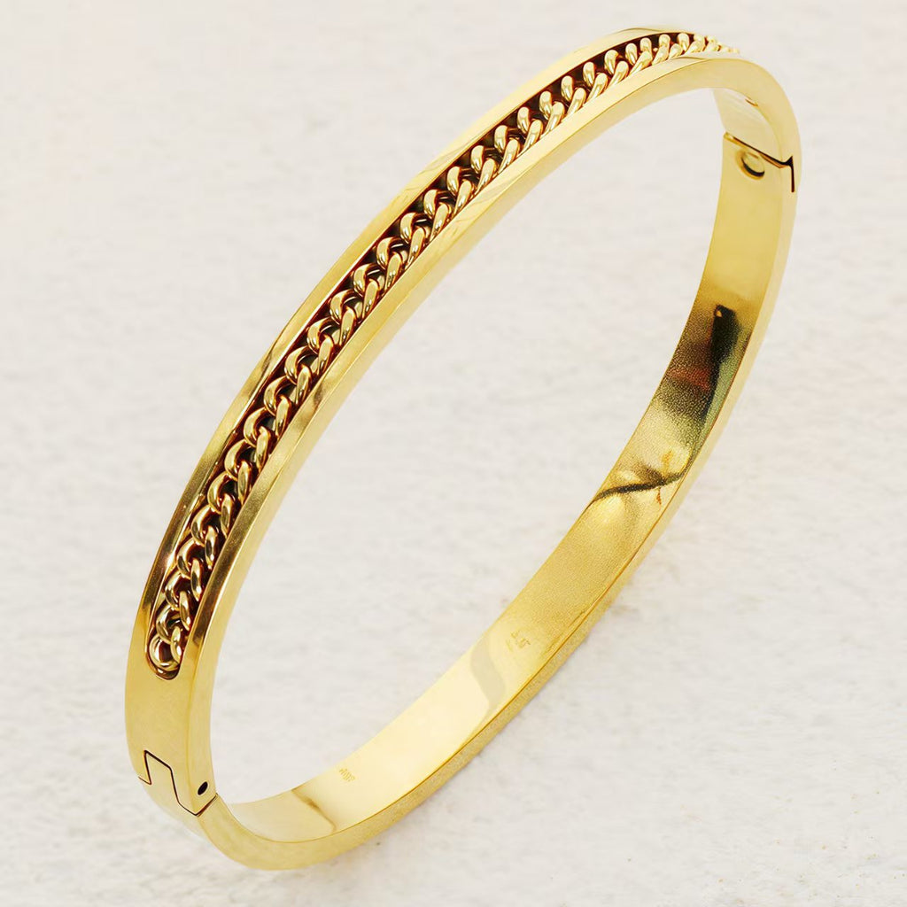 18k Gold Silver Rose Gold Plated Stainless Steel Vintage Crown Fashion Jewelry Bracelets Bangles Wholesale Gift for Unisex