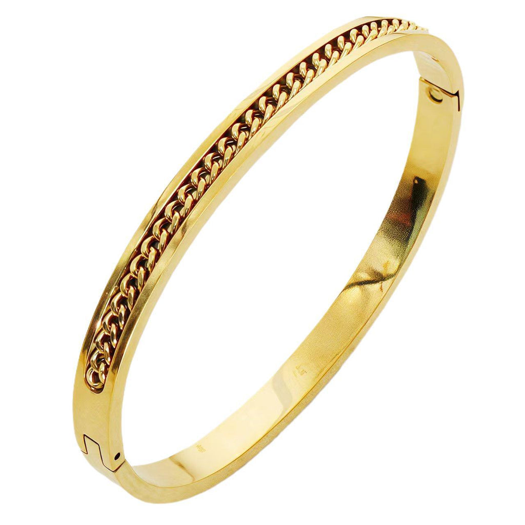 18k Gold Silver Rose Gold Plated Stainless Steel Vintage Crown Fashion Jewelry Bracelets Bangles Wholesale Gift for Unisex