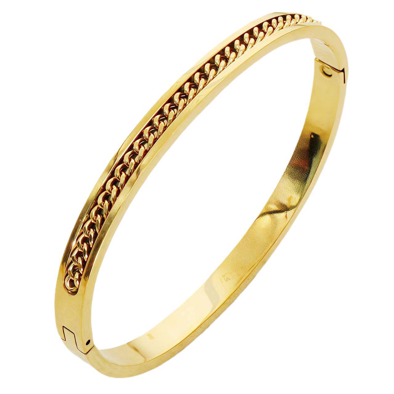 18k Gold Silver Rose Gold Plated Stainless Steel Vintage Crown Fashion Jewelry Bracelets Bangles Wholesale Gift for Unisex