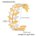 Real Gold Plated Stainless Steel Open Cuff Bangle White Enameling Colors Fashion Cuff Bracelets for Girls Fine Jewelry