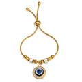Wholesale 18K True Gold Plated Stainless Steel Charm Bracelets Trendy Slide Chain for Parties