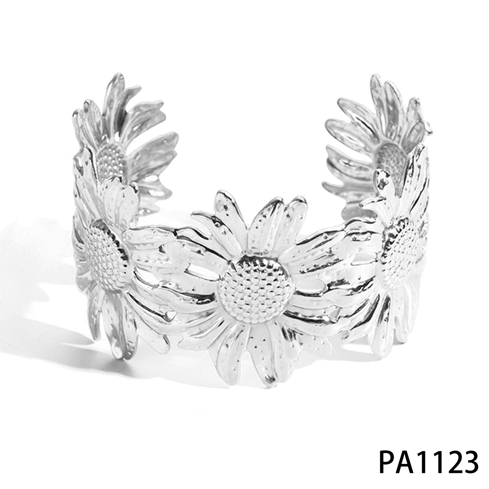 18K True Gold Plated Chunky Stainless Steel Cuff Bracelets Fashion Jewelry Hand Bangles Gold Plated Bangle