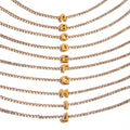 Trendy Real Gold Plated Stainless Steel Bracelet for Girls White Zircon 26 Letters for Special Occasions & Anniversaries Gift