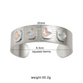 Stainless Steel 18K Gold Plated Cute Little butterfly Open Wide Cuff Bangles Women's Fashion Jewelry Gift Wholesale