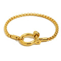 Customizable 18K Gold PVD Stainless Steel Designer Bracelets for Unisex