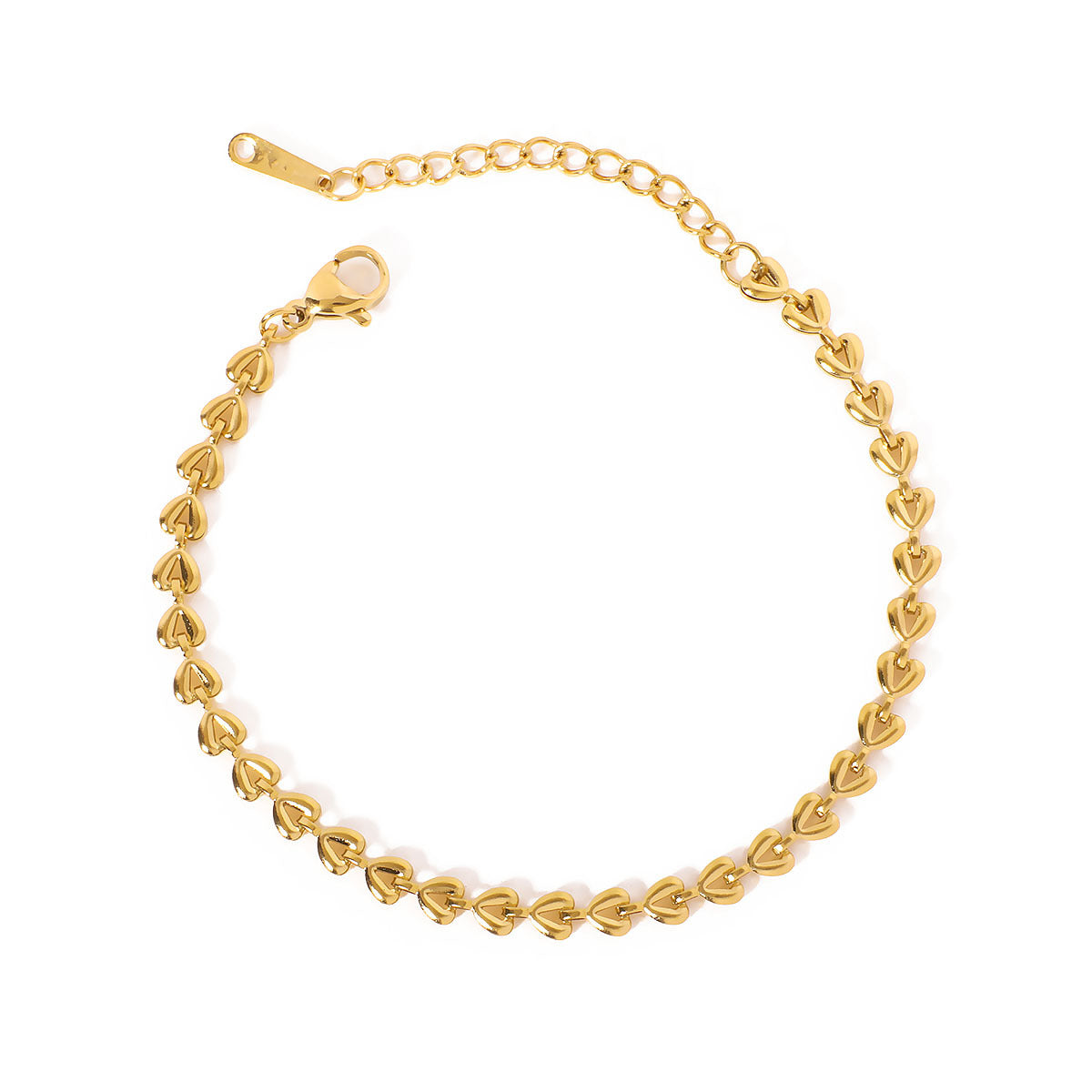 Stainless Steel 18K Gold Plated Chain Link Bracelets Trendy Crown Design Pearl Turquoise Zircons Gift Fashion Jewelry Wholesale